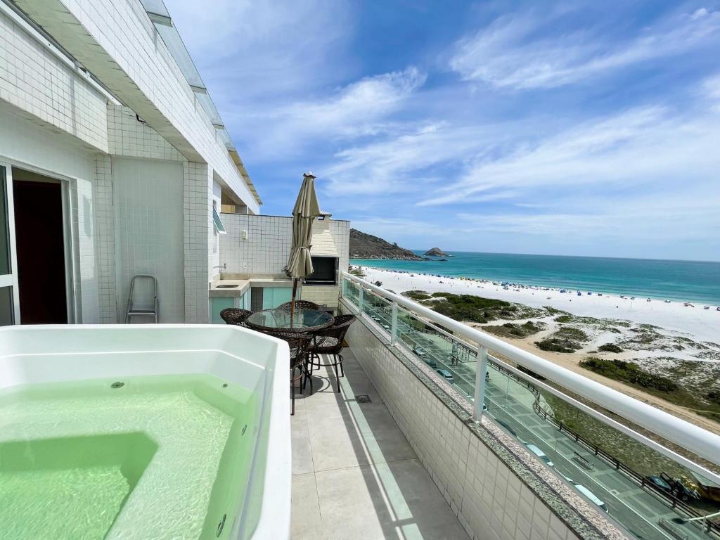 Cobertura Luxo com Jacuzzi Orla Praia Grande photo 2