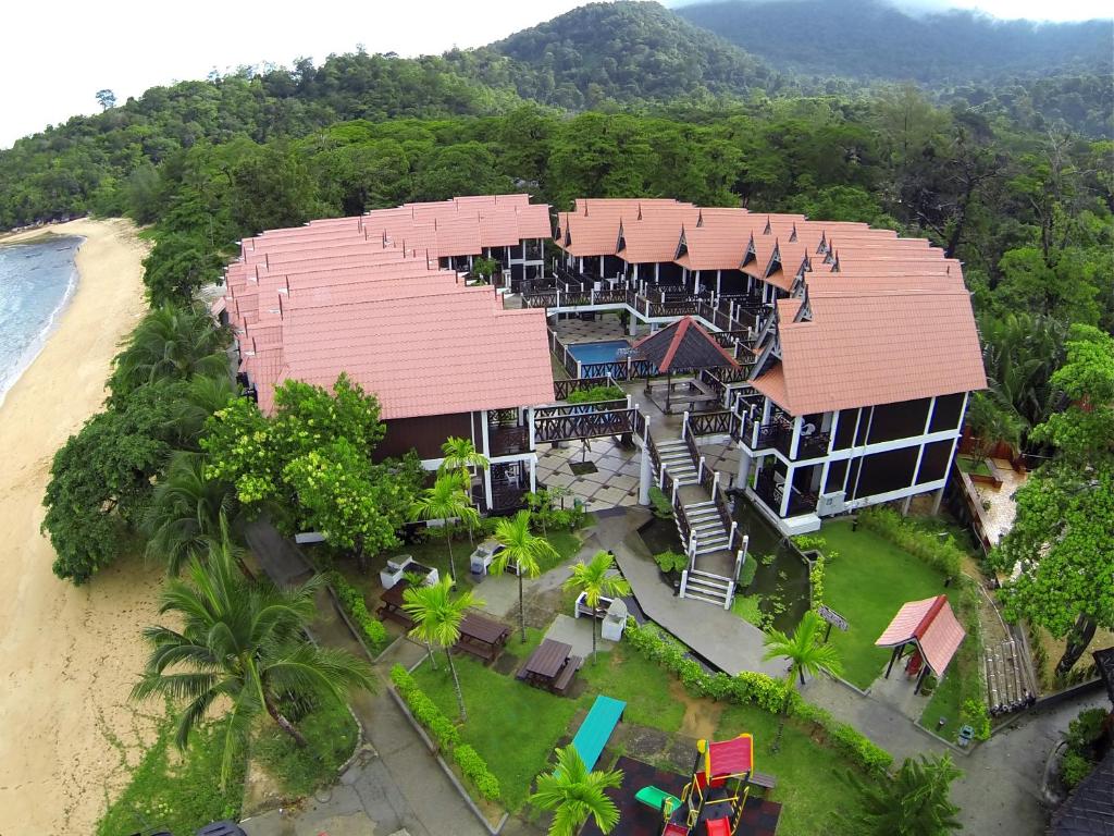 Двухместный (Номер с кроватью размера «queen-size» и видом на бассейн), Paya Beach Spa & Dive Resort