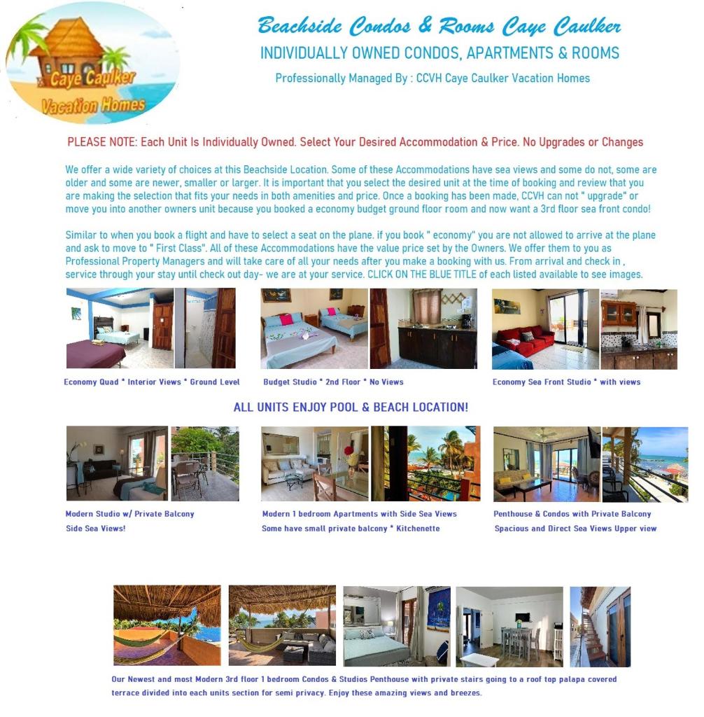 Beach Side Condos Caye Caulker by CCVH photo 3