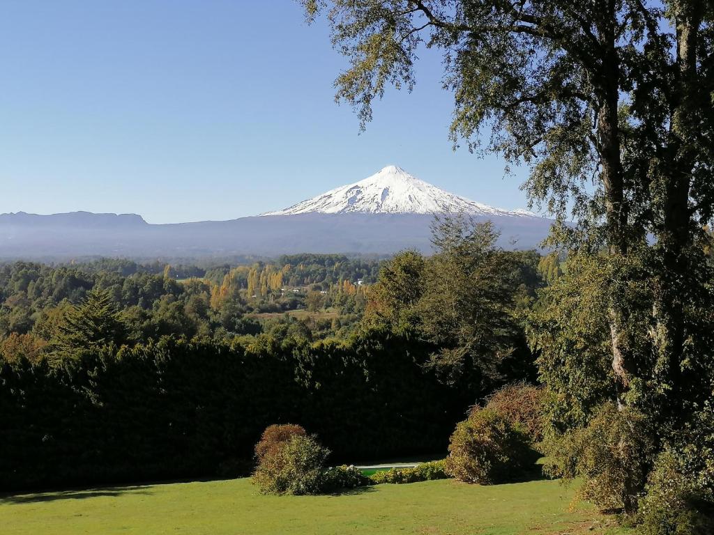 Cabaña para 5 personas, Villarrica-Pucón con vista privilegiada .