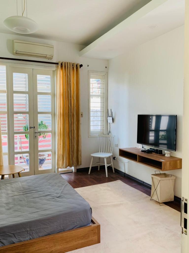 căn hộ view hồ với không gian xanh