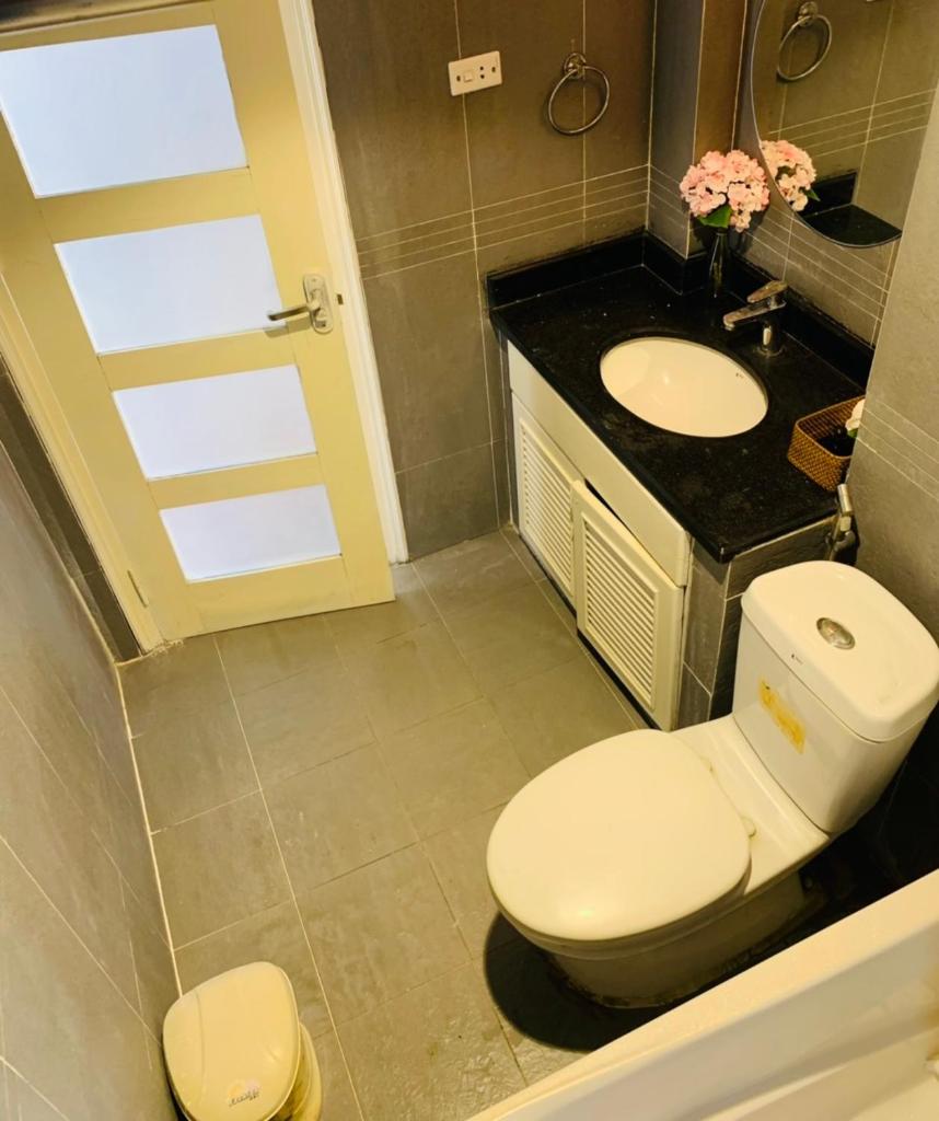 căn hộ view hồ với không gian xanh