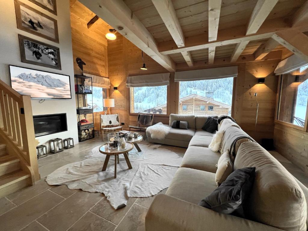 Chalet Sable, charmant chalet face aux montagnes