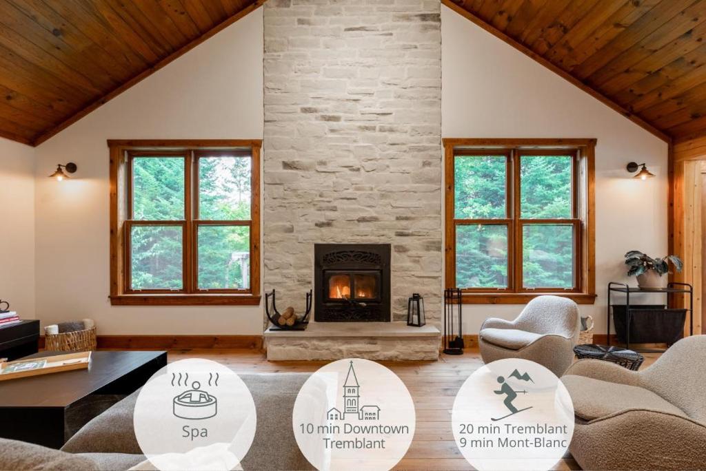 Chalet La Canopée - Spa, Bike, Ski Mont-Tremblant