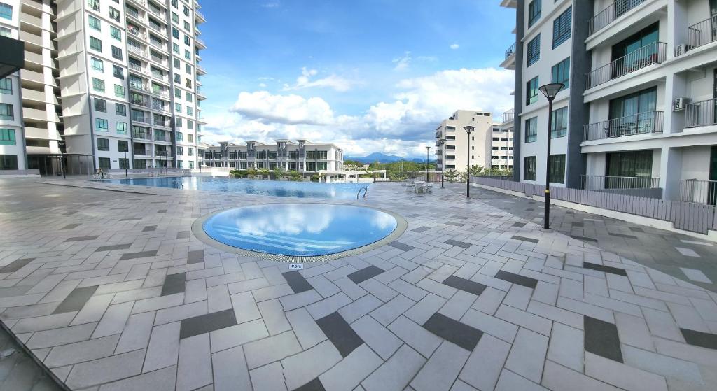 PROMO - Ipoh Meru Casa Kayangan, Pool View, Near Bus Station, Toll & Tambun, Free Wi-Fi, Free 3 Parking photo 1