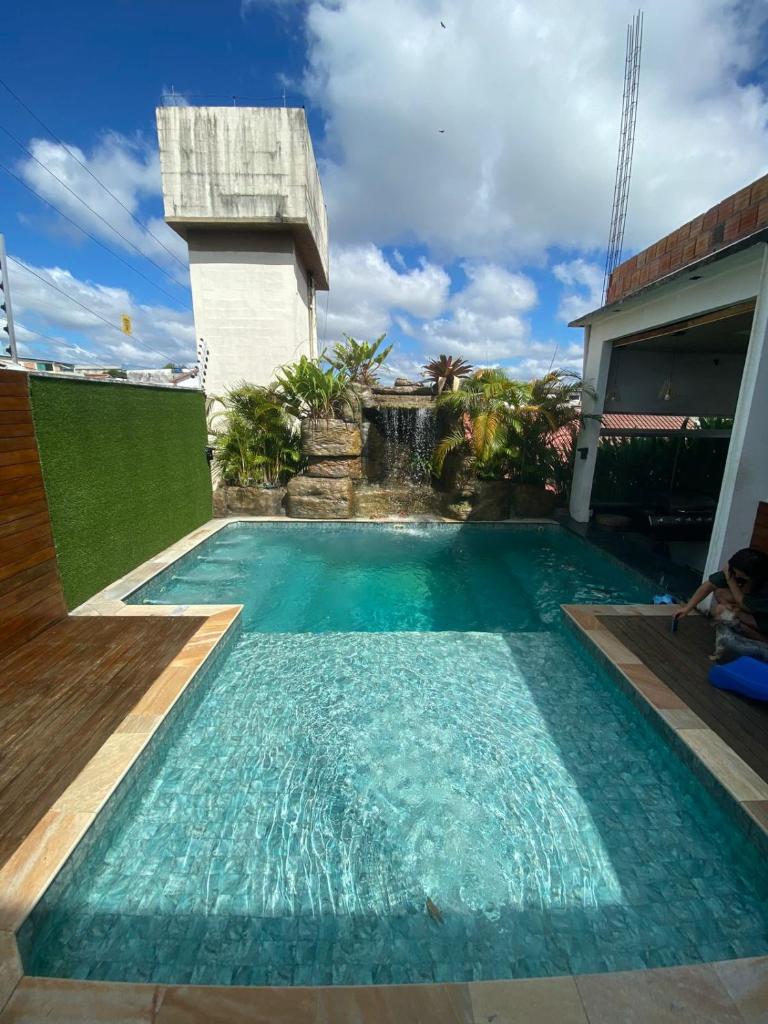 Super Casa Piscina Com Cascata
