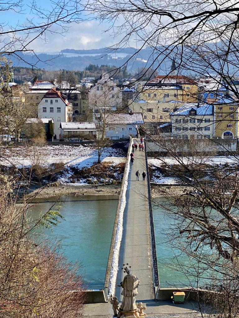 Ferienwohnung an der romantischen Salzachschleife Nähe Salzburg