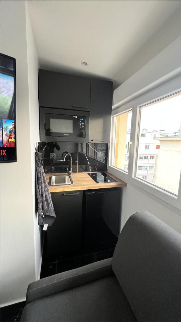 Appartement F2 meublé - tout équipé - Tv netflix - 4 personnes photo 2