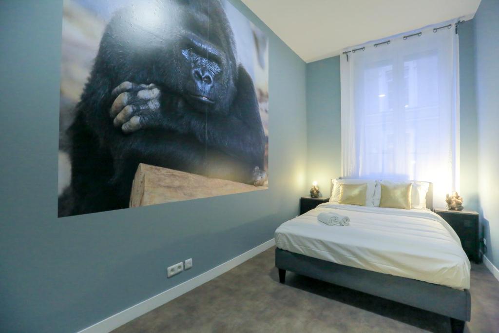 La Jungle, T5 hypercentre chic et cosy, wifi, netflix par SOVALFI photo 3