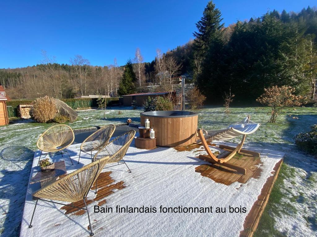 Gîte Chalet avec bain nordique et piscine 11 pers Hautes Vosges photo 2