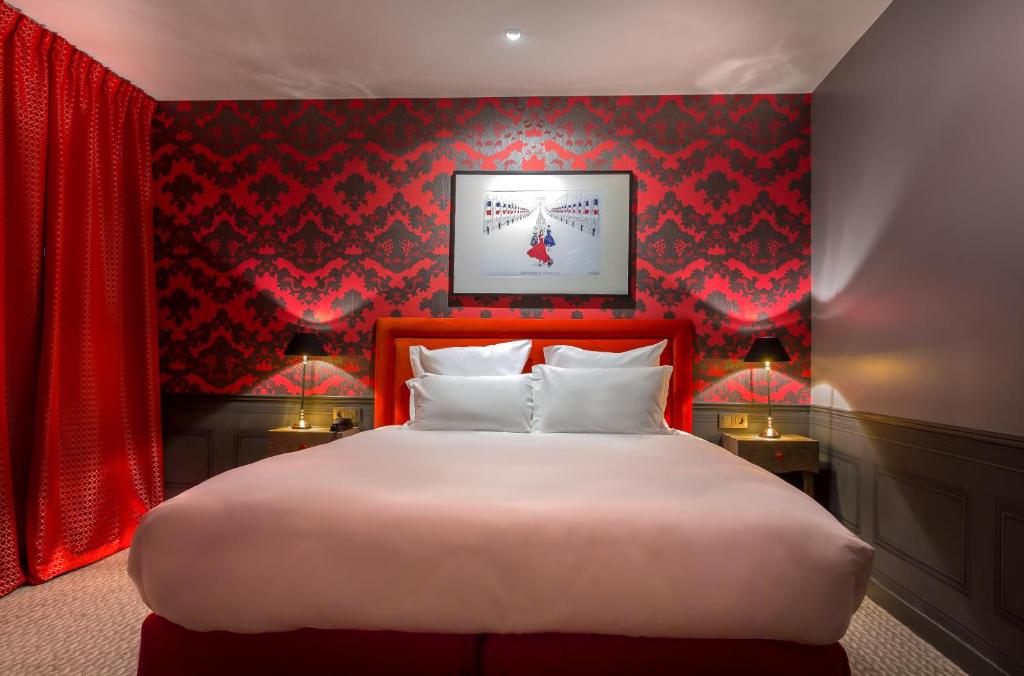 Двухместный (Двухместный номер Capricieuse с 1 кроватью), Hôtel La Parizienne by Elegancia