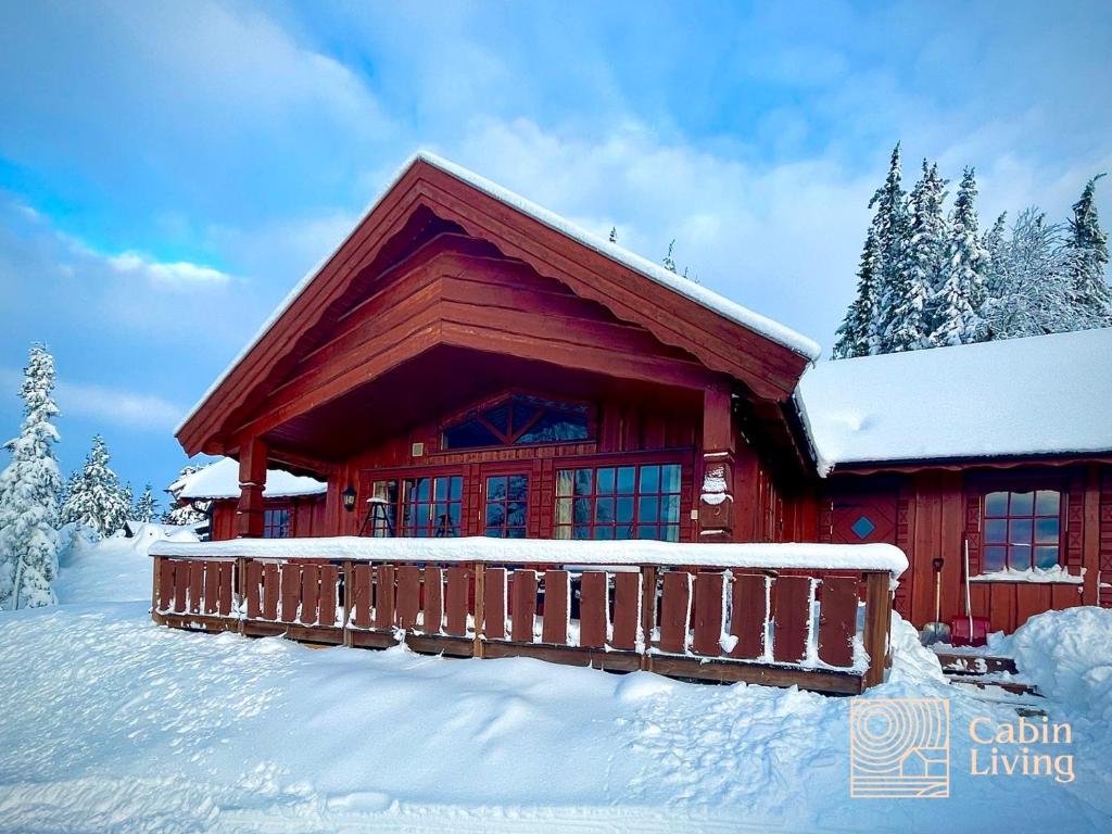 Large Cottage 2 Baths and Sauna in Sjusjøen