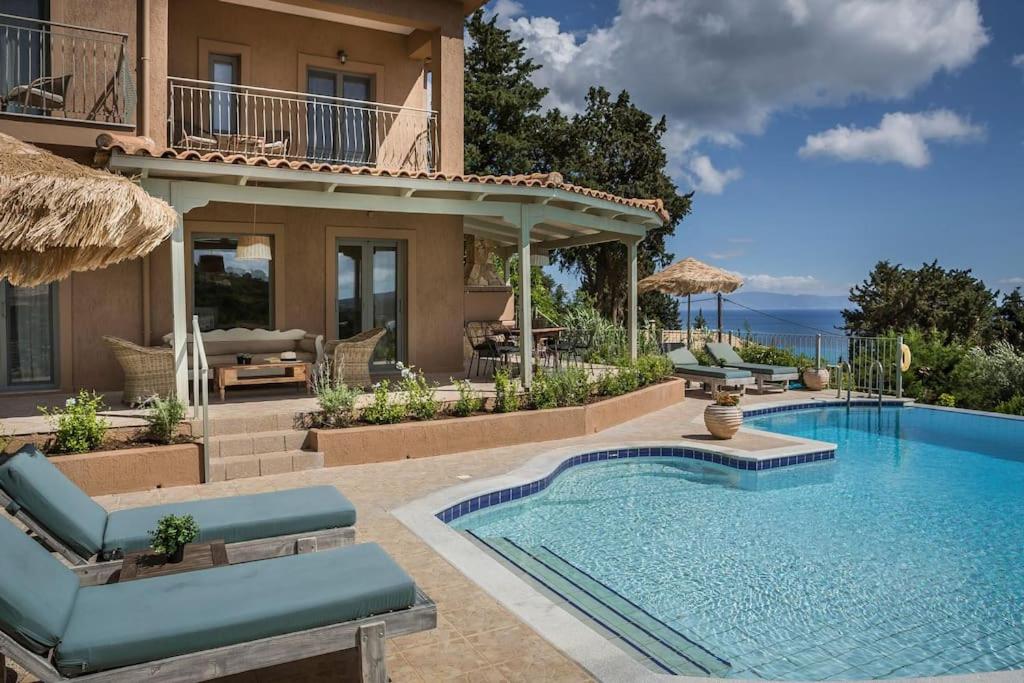 Unique Kefalonia Ionian Beach Villa
