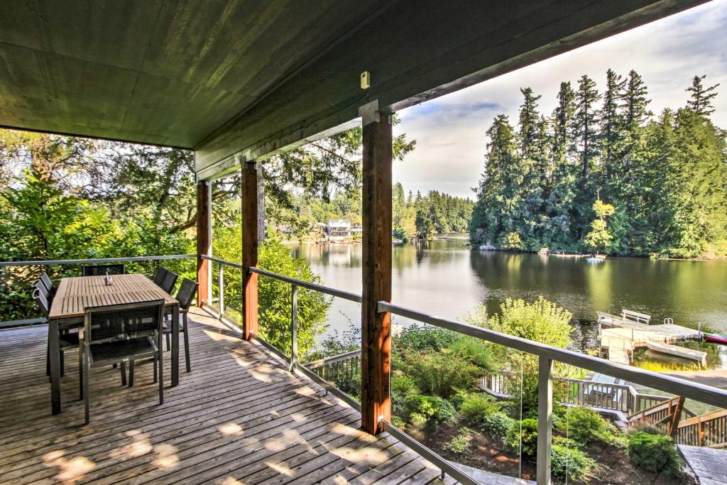 Lakefront Olympia Home with Private Dock and Views! photo 1