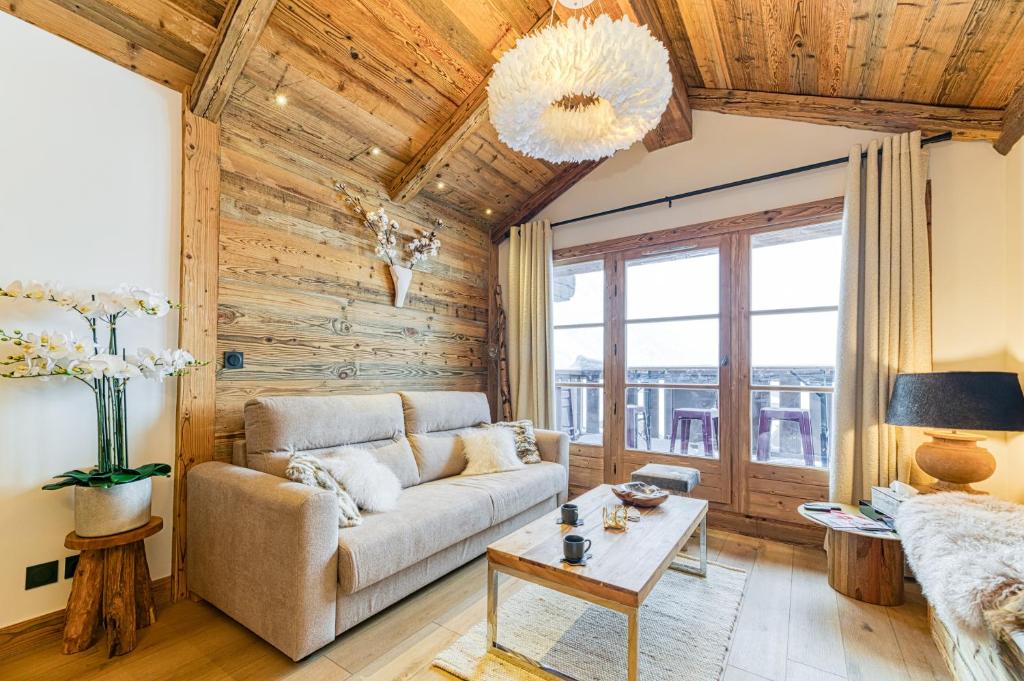 Appartement style chalet 5* vue Mont-Blanc - Arc 1950 photo 4