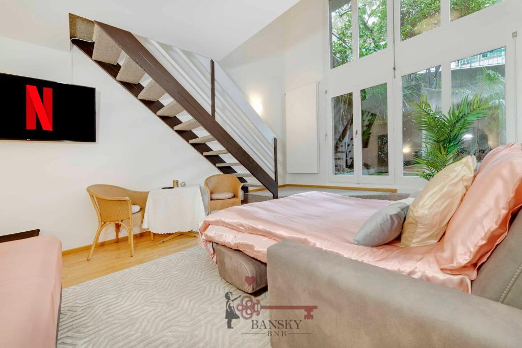 DUPLEX LOFT IN LUGANO CENTER with Garden, Wi-Fi photo 4