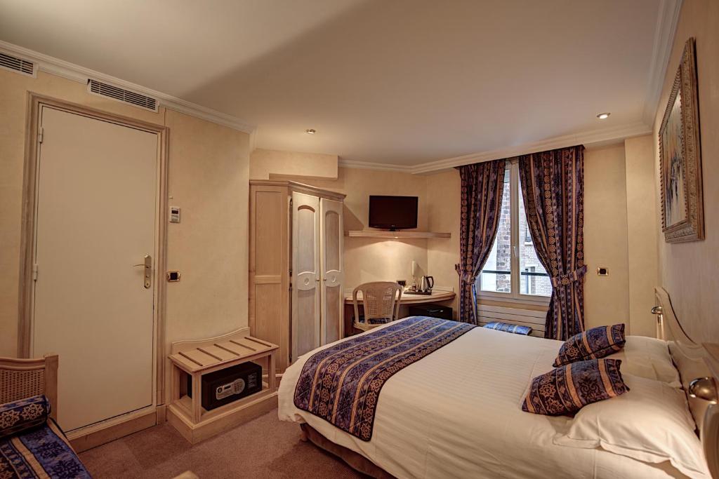 Двухместный (Улучшенный двухместный номер с 1 кроватью), Hôtel Du Midi Paris Montparnasse