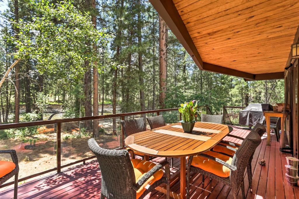 Riverside Winthrop Chalet with Hot Tub and 2 Decks! photo 1