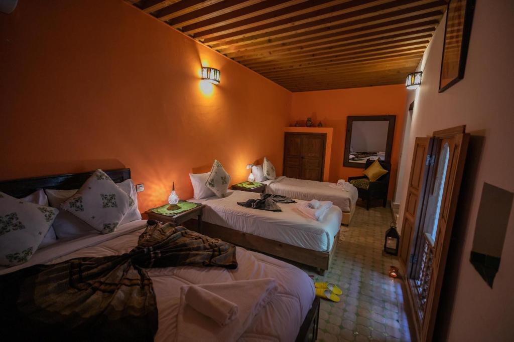 Riad Hidaya Room Type - Deluxe Quadruple Room