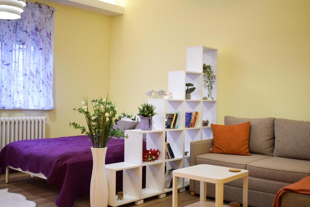 Lana's home in the best part of the city