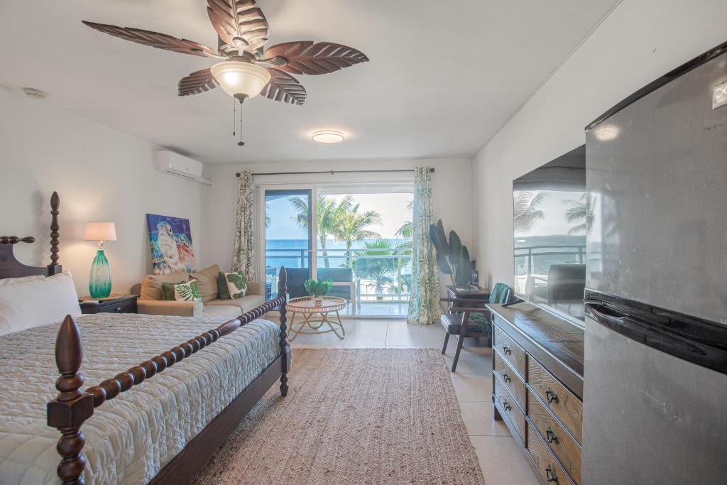 Lux Maho Reef Suite next to The Morgan Resort