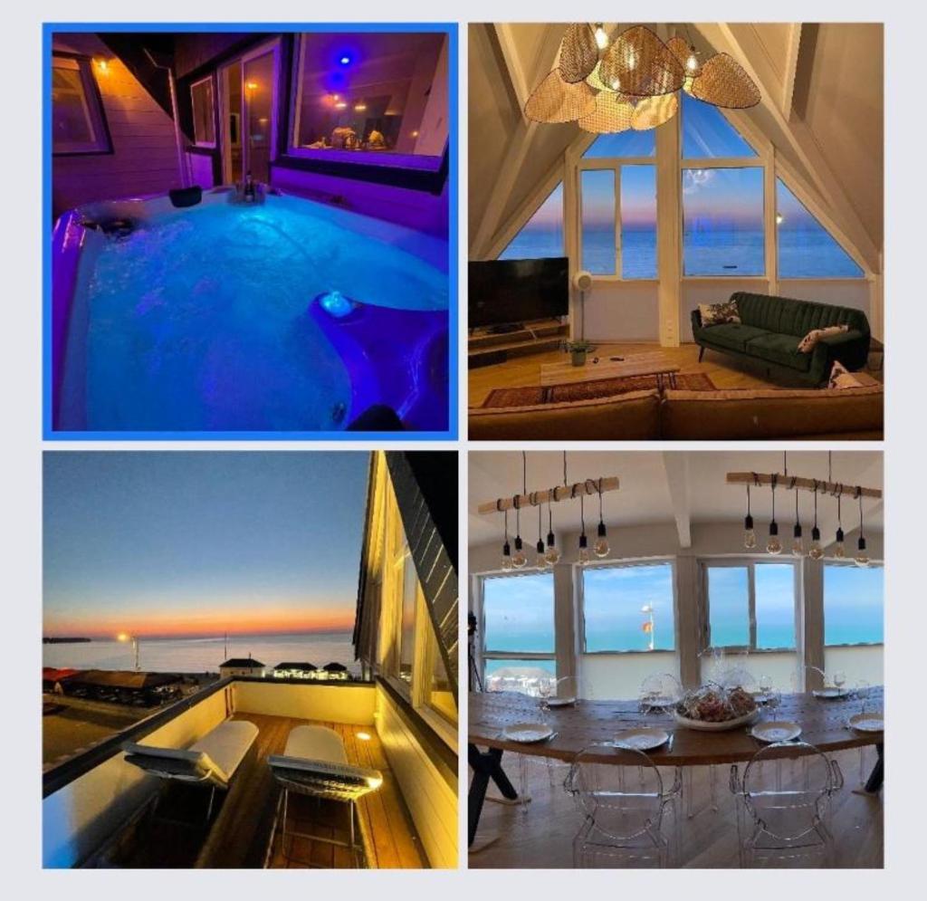 Le poséidon, gîte EXCEPTIONNEL face à la mer avec spa, terrasse, 4 chambres UN VRAI COUP DE COEUR photo 3