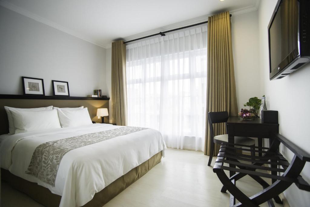 Двухместный (Номер с кроватью размера «queen-size»), The Alcove Library Hotel