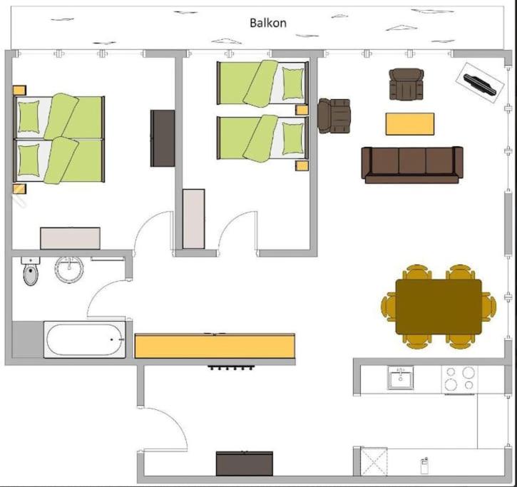Appartement au calme avec vue magnifique photo 2