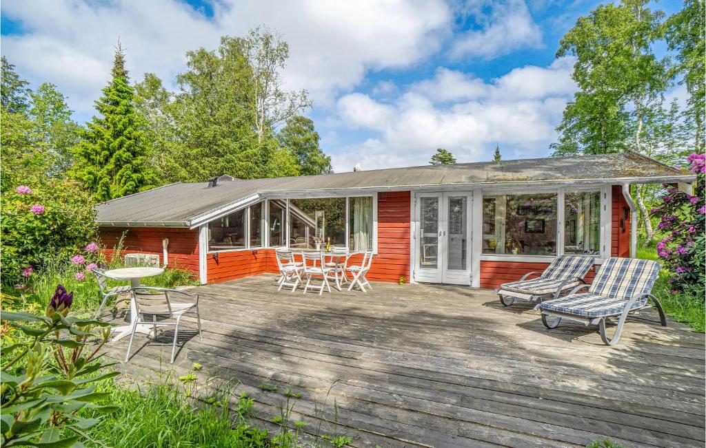 Stunning Home In Rrvig With 5 Bedrooms, Sauna And Wifi