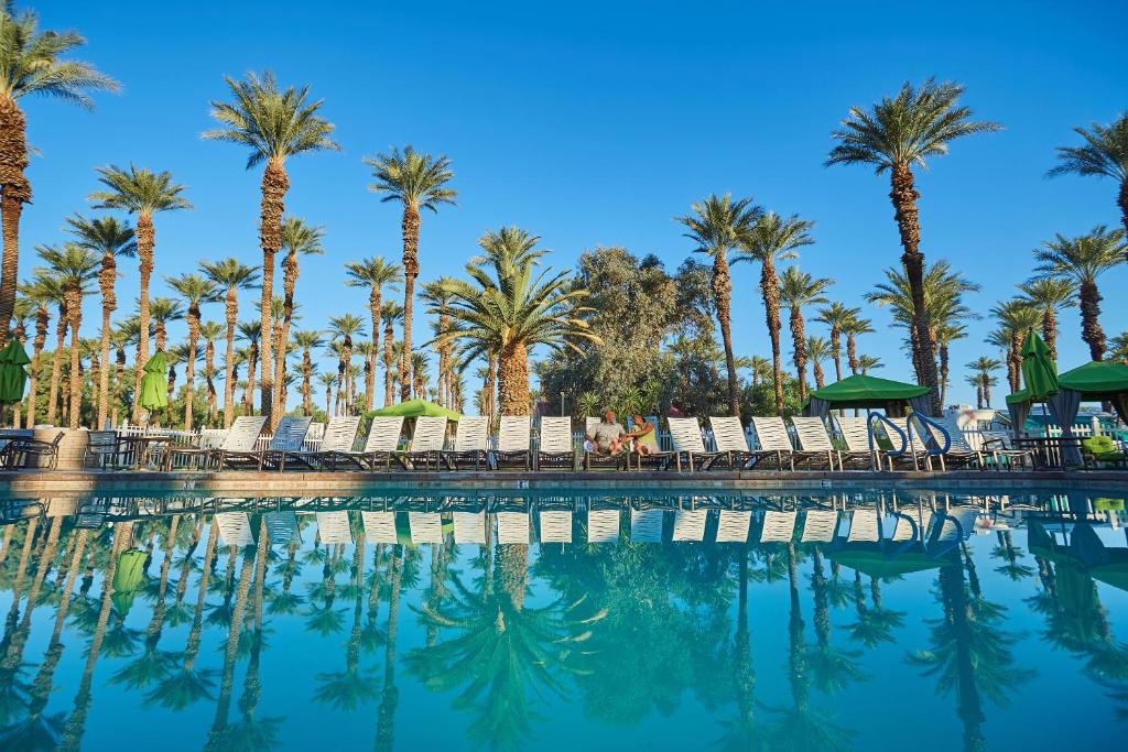 Palm Springs Camping Resort Loft Cabin 1 image