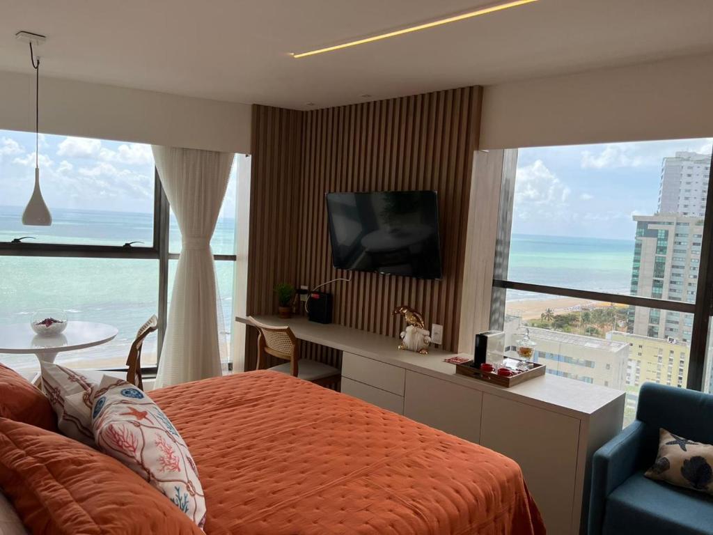Flat Beira Mar Boa Viagem- Beach Class Internacional