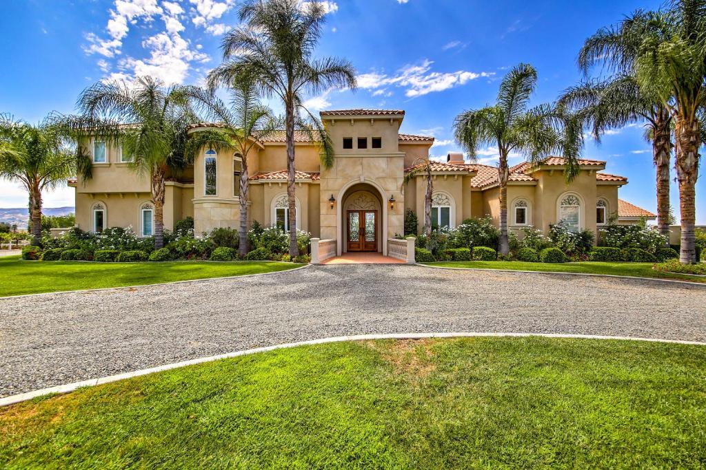 Luxe Wine Country Estate with Orchard-Facing Balcony