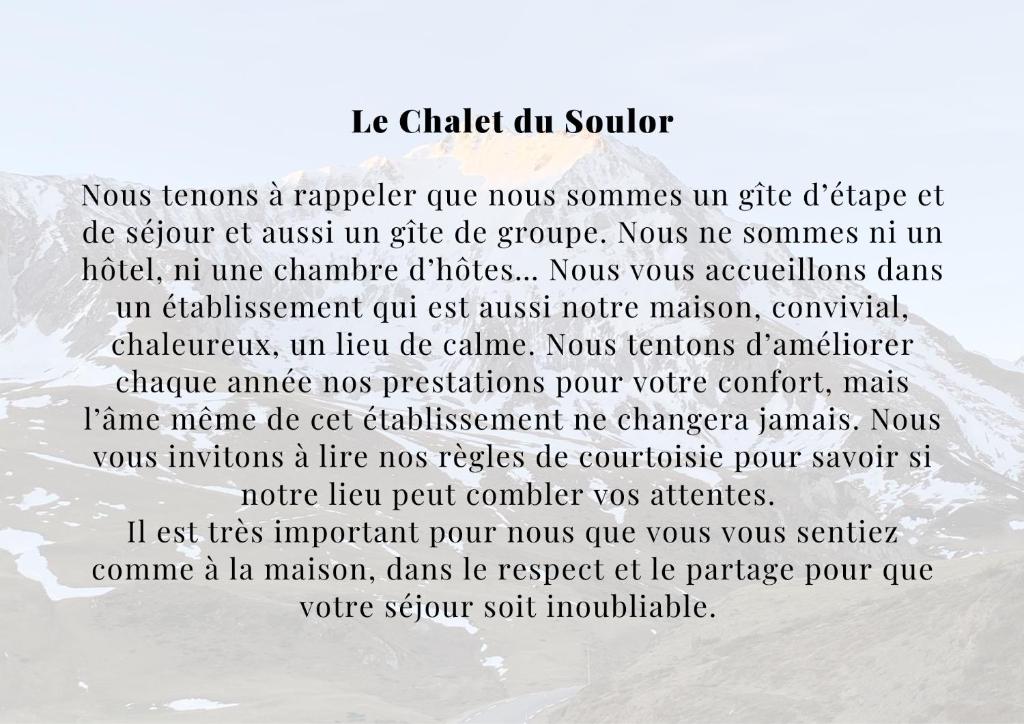 Gîte Chalet du Soulor photo 1