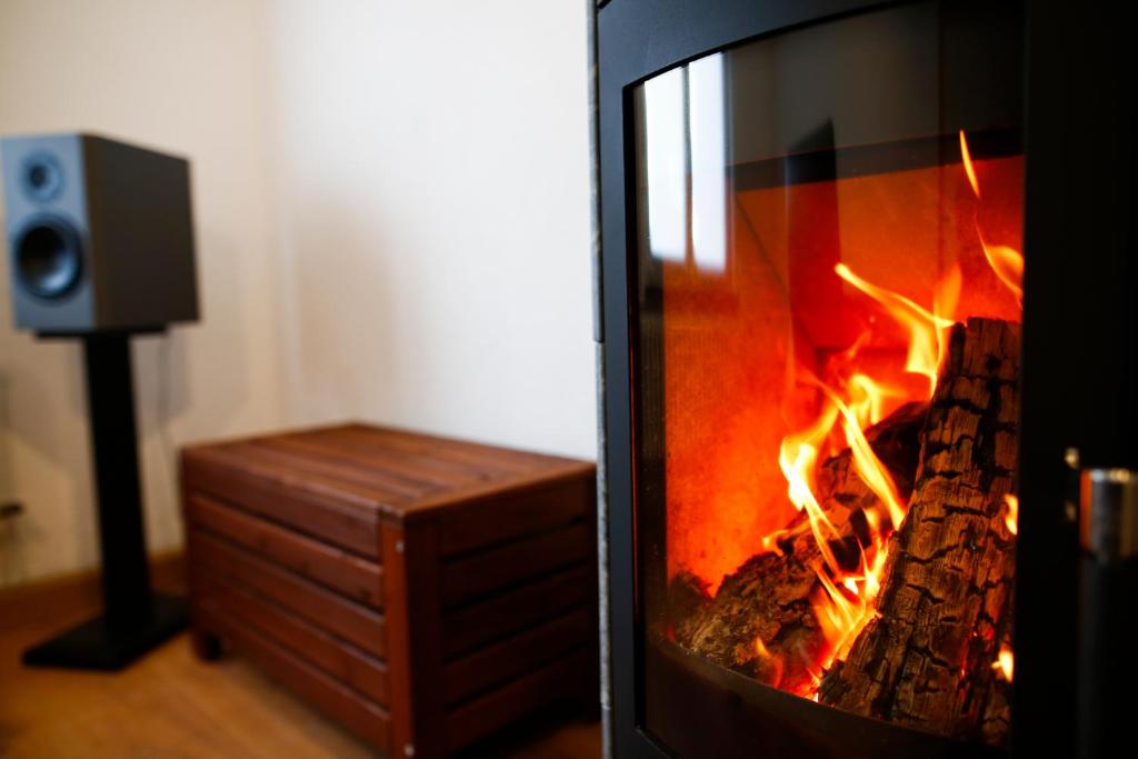 Einzigartiges Appartment mit Kamin, Whirlpool, Netflix, Internet, Workspace, Garten und tropischem Flair photo 1
