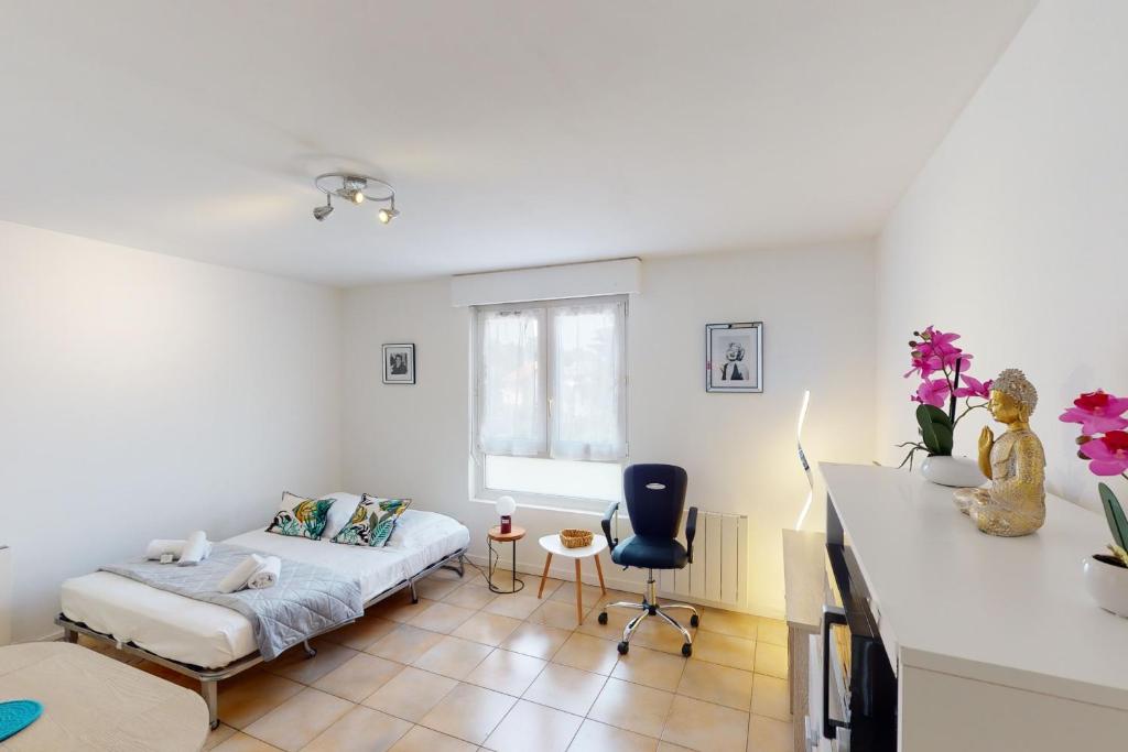 Jardins Ouvriers - Nice T1 of 26 sqm ideal for 2 people with parking photo 2