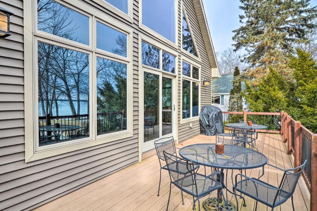 Lakefront Roscommon Home with Dock, Patio, and Games! photo 2