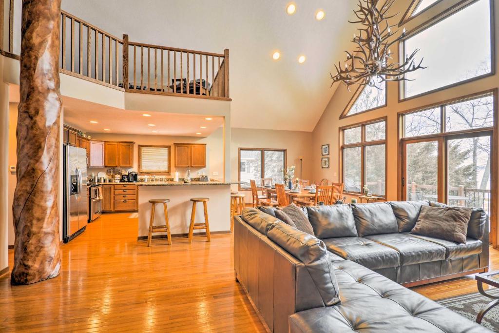 Lakefront Roscommon Home with Dock, Patio, and Games! photo 4