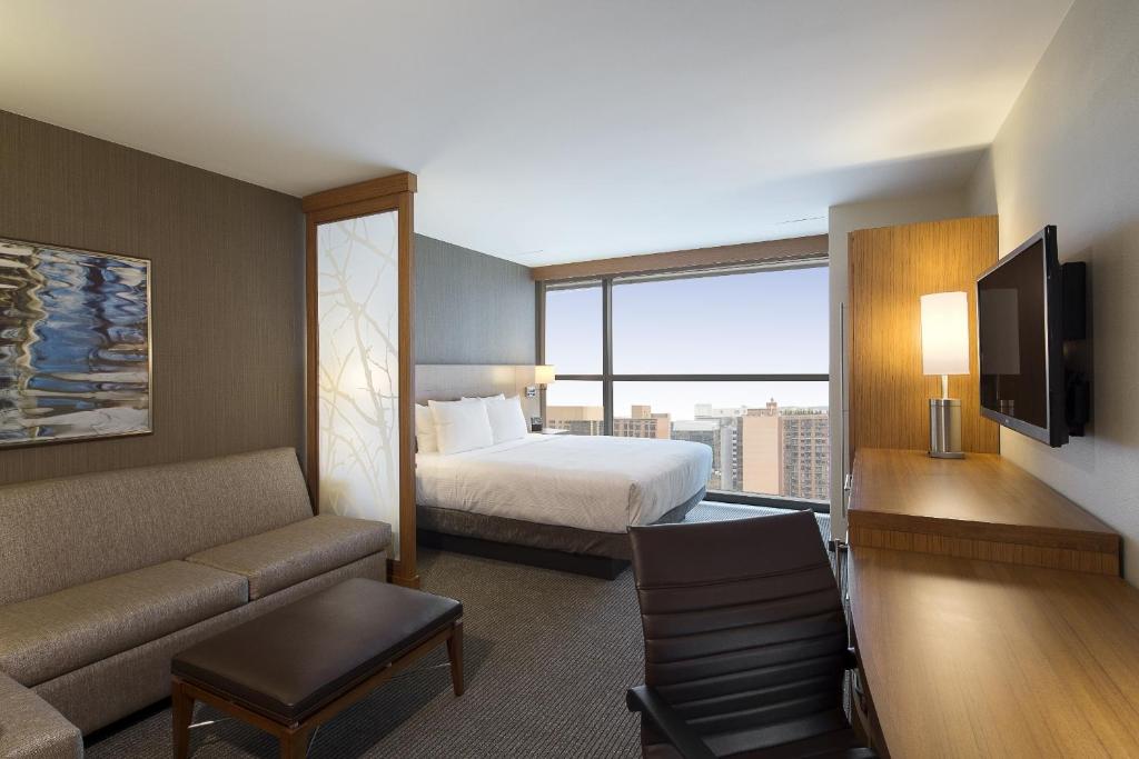 Двухместный (Стандартный номер с кроватью размера «king-size»), Hyatt Place Washington DC/US Capitol