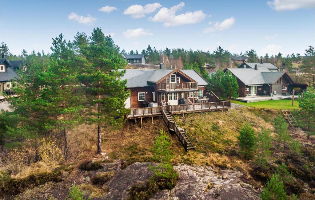 Stunning Home In Mykland With 5 Bedrooms