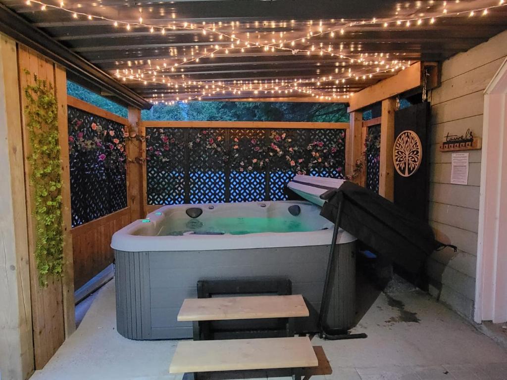 Paradise Palace Waterfront Cottage hottub 7bedroom with hottub photo 3