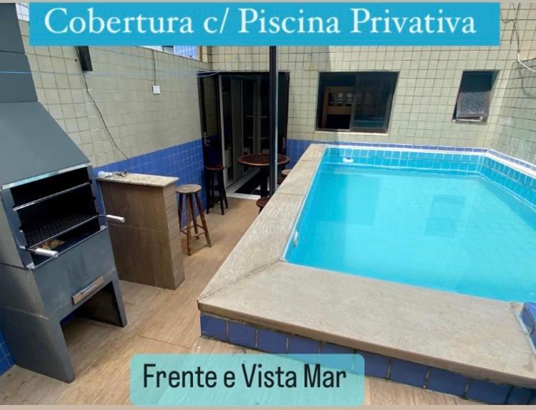 Cobertura Piscina Privativa frente e Vista Mar Centro Mongaguá photo 2