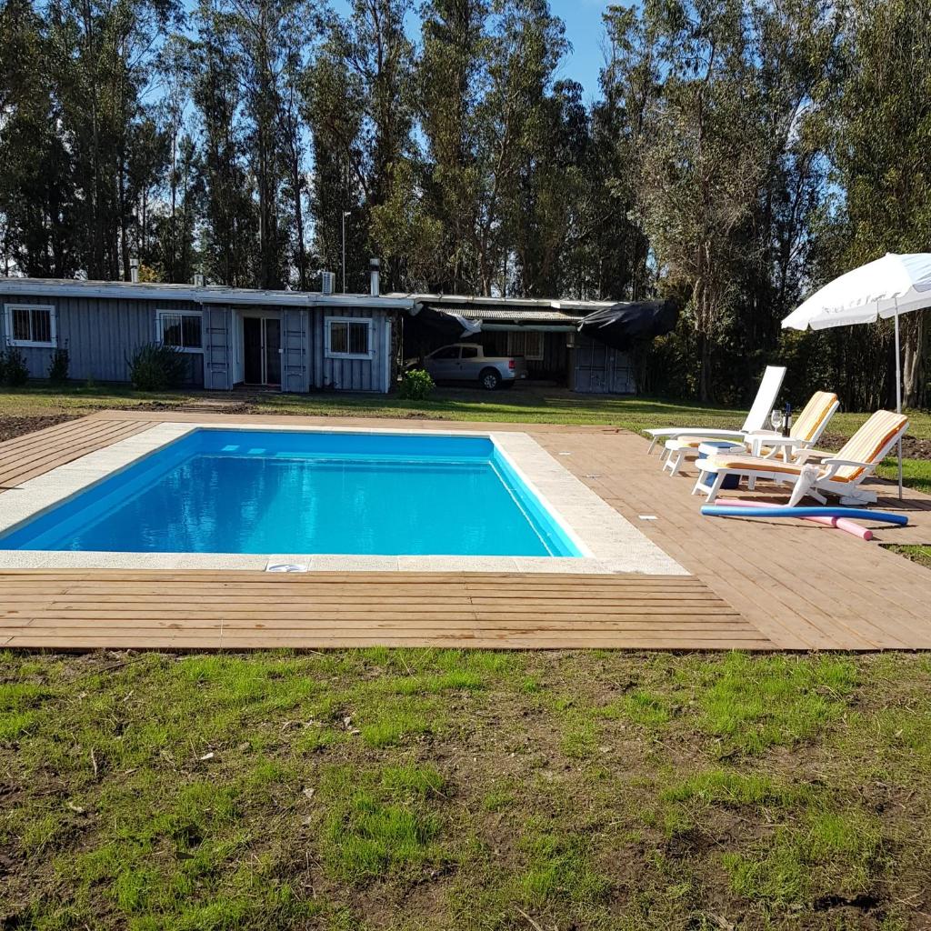 Piedra De Agua Chacra, casa, piscina, bosque, río. photo 3