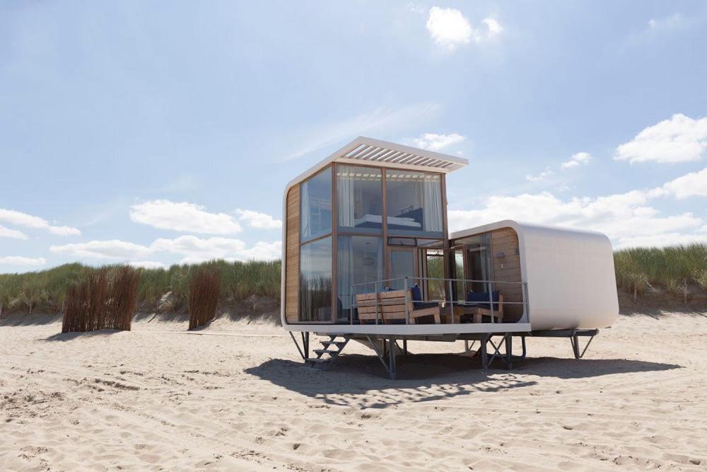 Strandhuis, Beachhouse - Slapen op het strand, Sleep at the beach