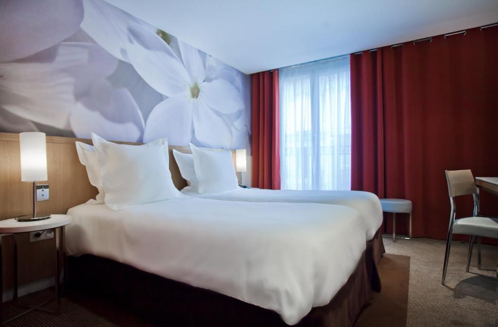 Двухместный (Двухместный номер с 2 отдельными кроватями), Hôtel Albe Saint Michel