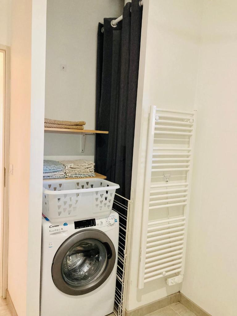 Appartement Riquet - centre ville, rdc, climatisé, jardin, parking privée photo 4