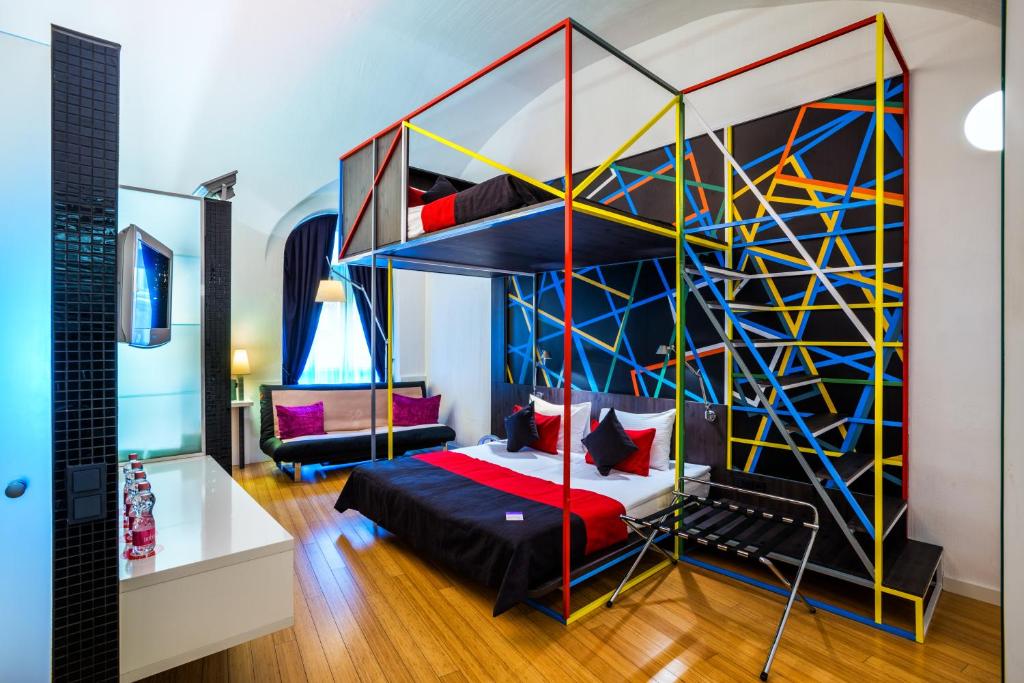 Четырехместный (Четырехместный номер Делюкс), Bohem Art Hotel