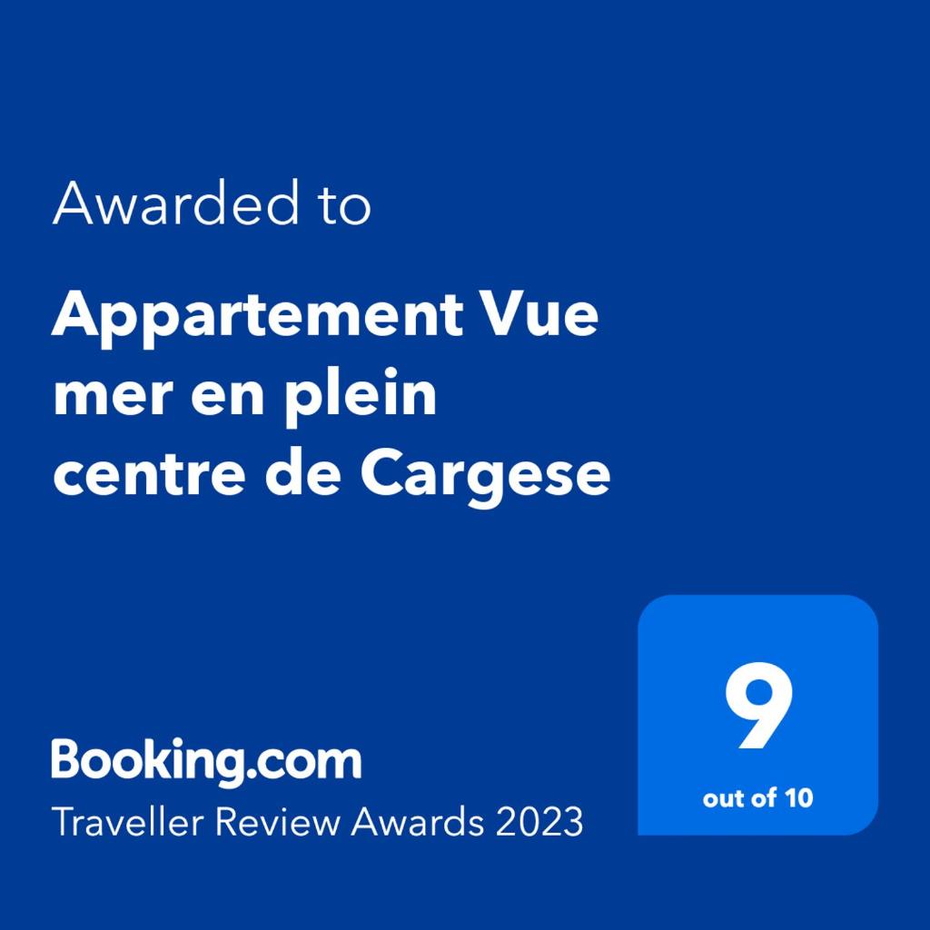 Appartement Vue mer en plein centre de Cargese photo 1