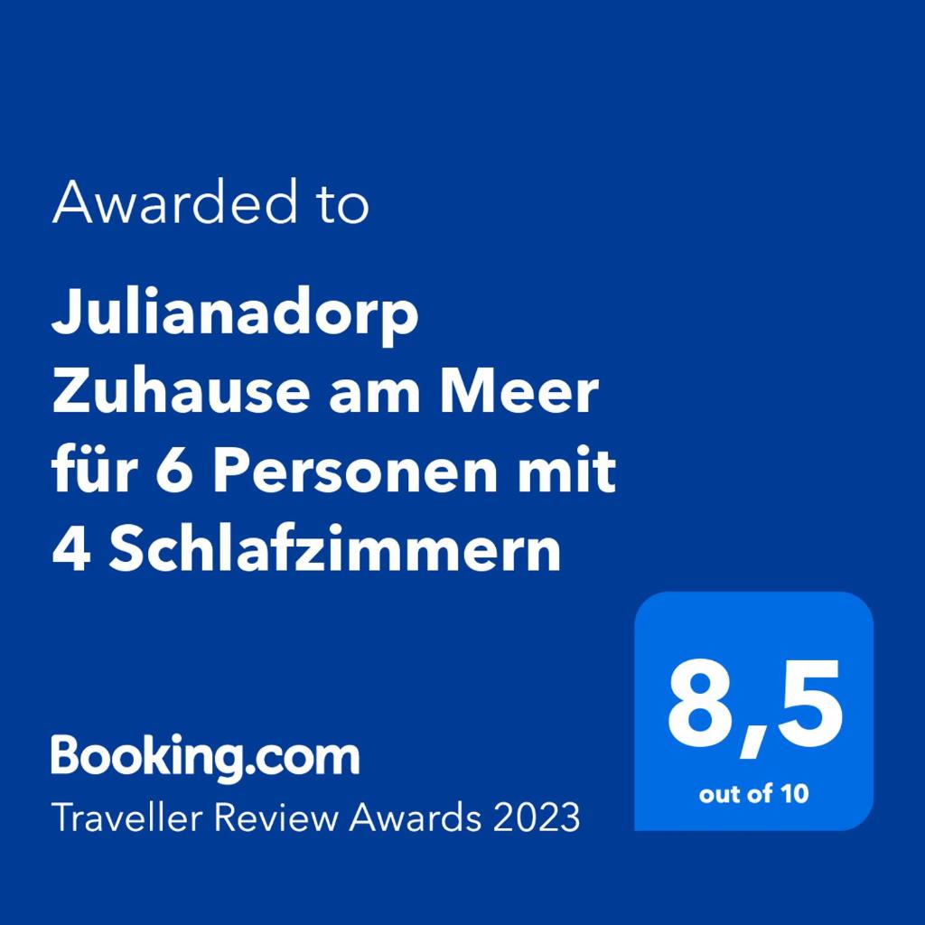 Julianadorp Zuhause am Meer für 6 Personen mit 4 Schlafzimmern photo 3