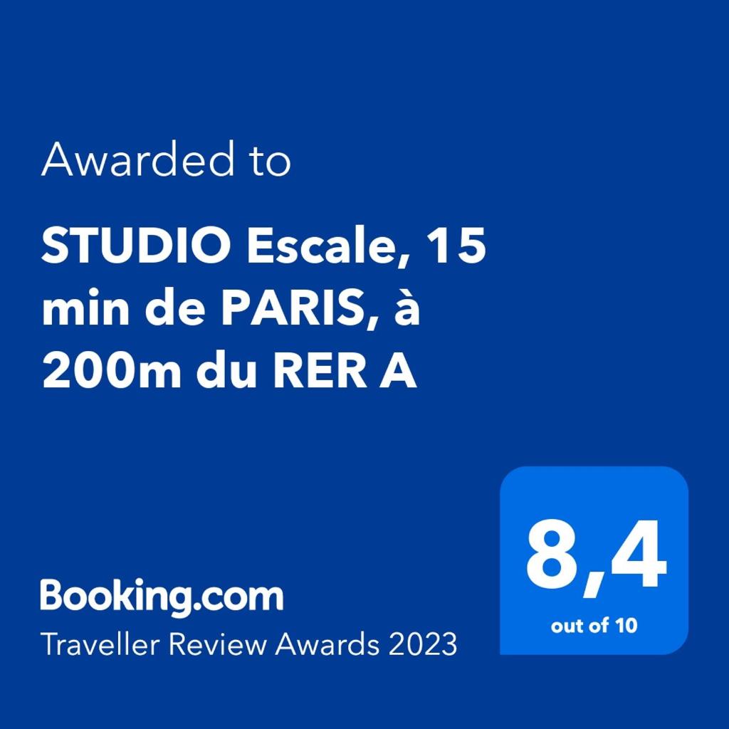 STUDIO Escale, 15 min de PARIS, à 200m du RER A photo 1