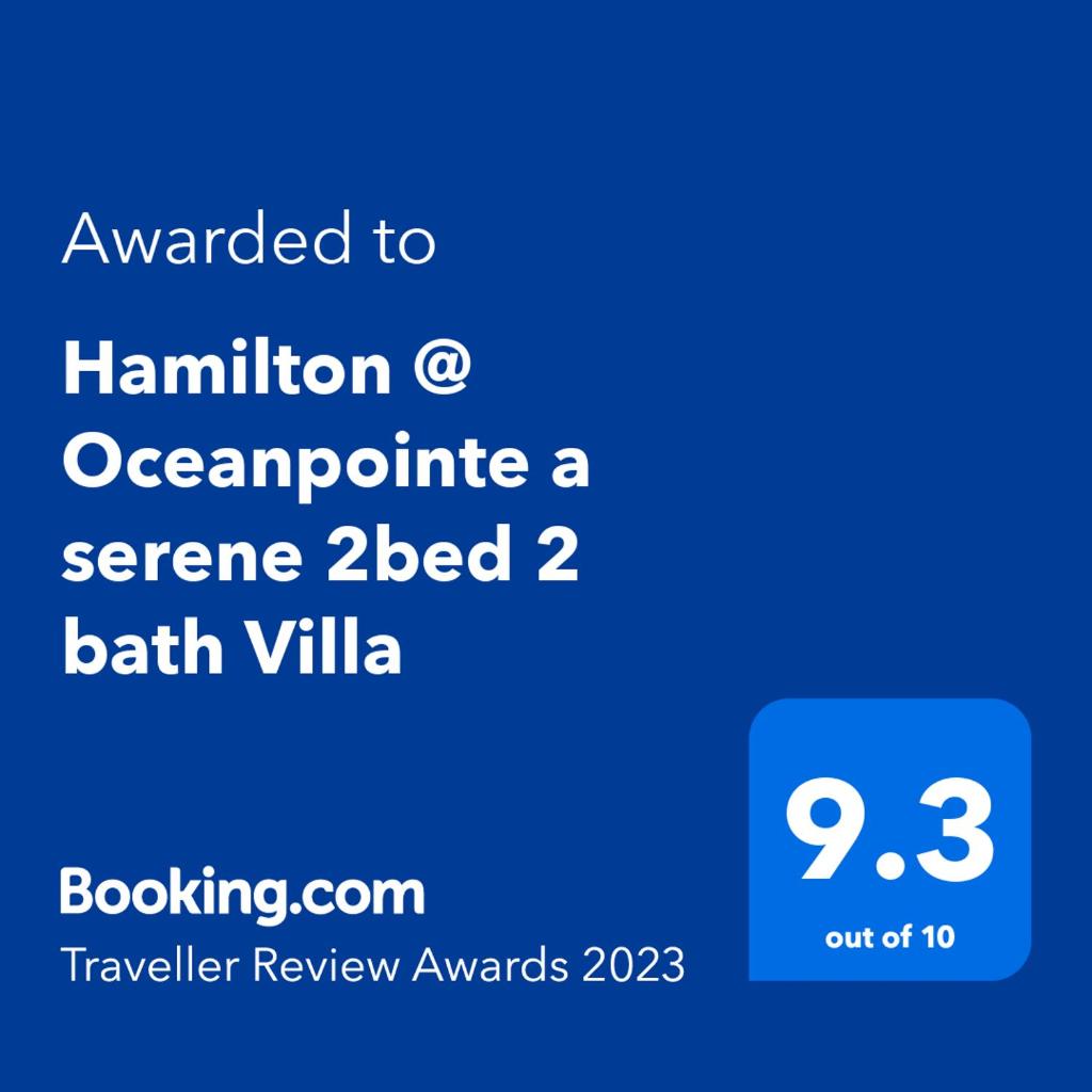 Hamilton @ Oceanpointe a serene 2bed 2 bath Villa photo 1